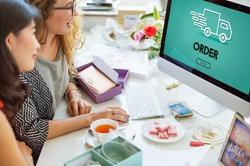 import export shipment truck graphic concept 1