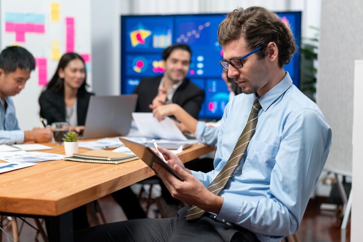 portrait businessman analyst looking camera meeting meticulous 31965 304557 1