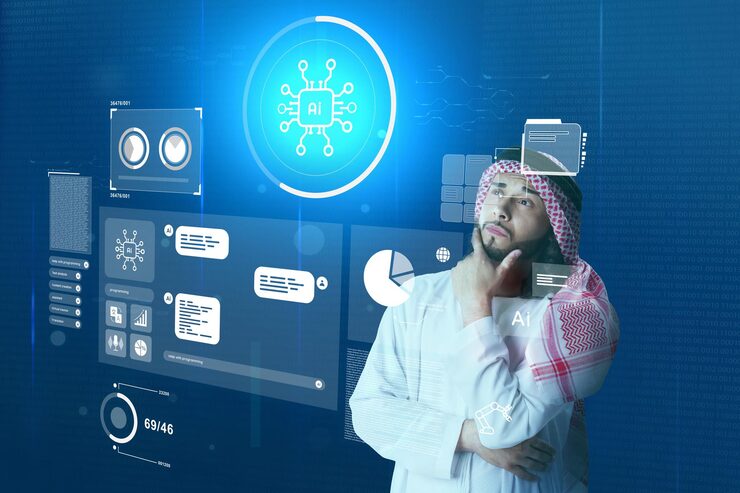 professional middle eastern man analyzing artificial intelligence data modern technology 93675 371177 1